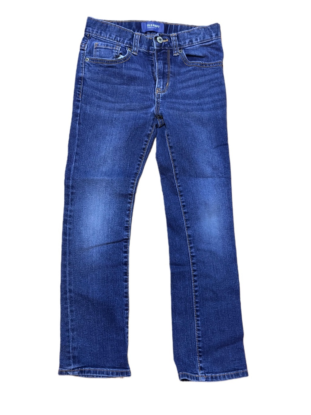 Old Navy Boys Blue Straight-Leg Jeans
